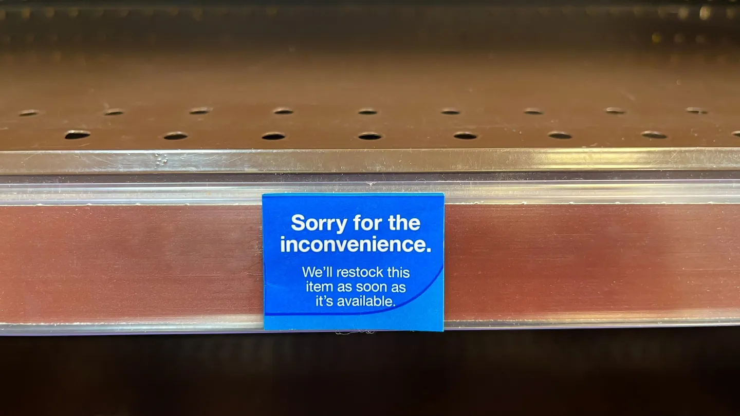 Trump’s trade war means empty shelves are looming: How long until consumers feel the pain
