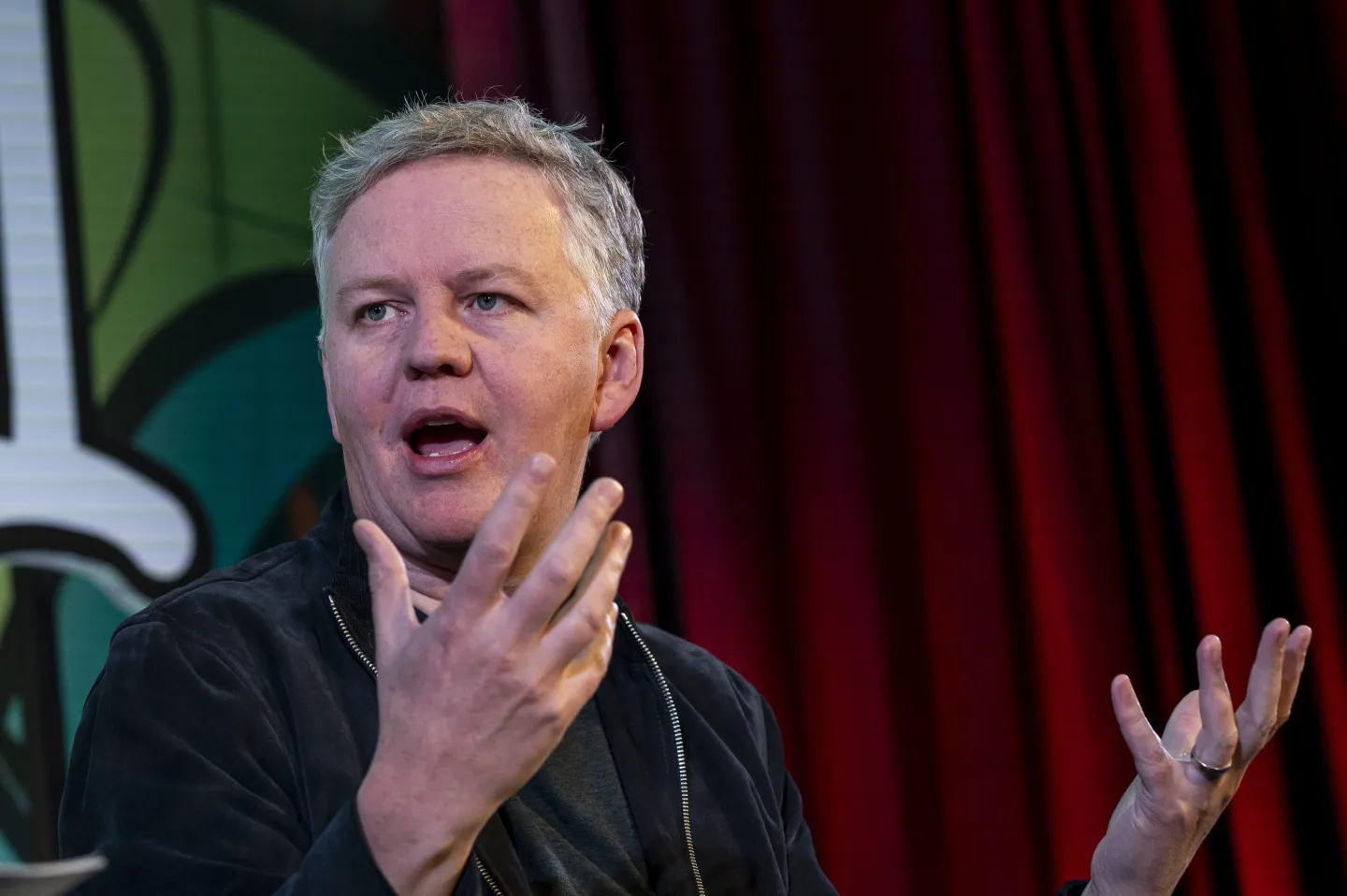 Matthew Prince gestures