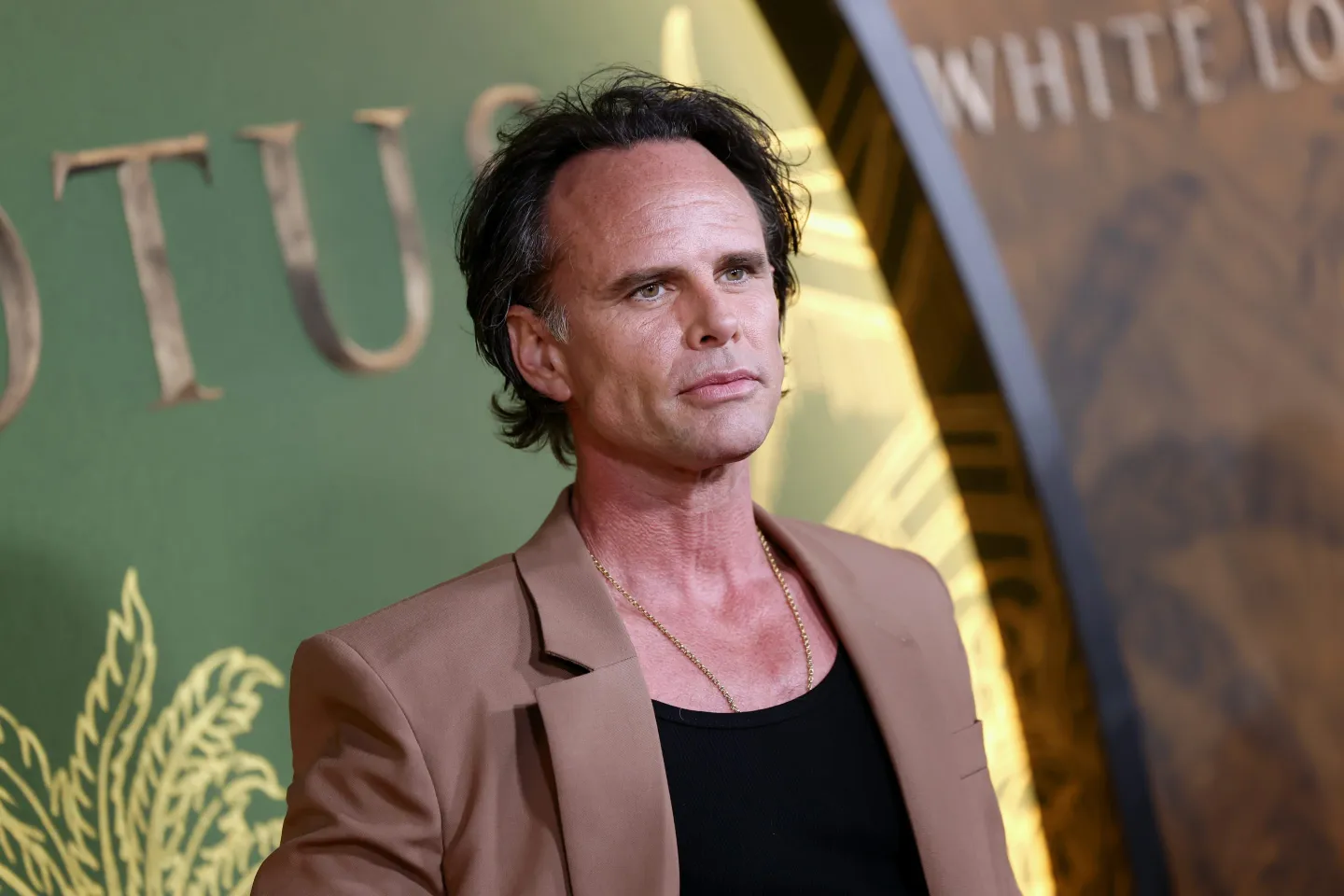 Walton Goggins at White Lotus premiere.