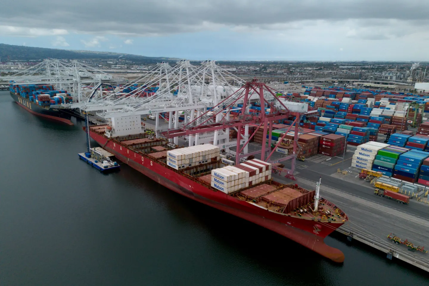 ship at port
